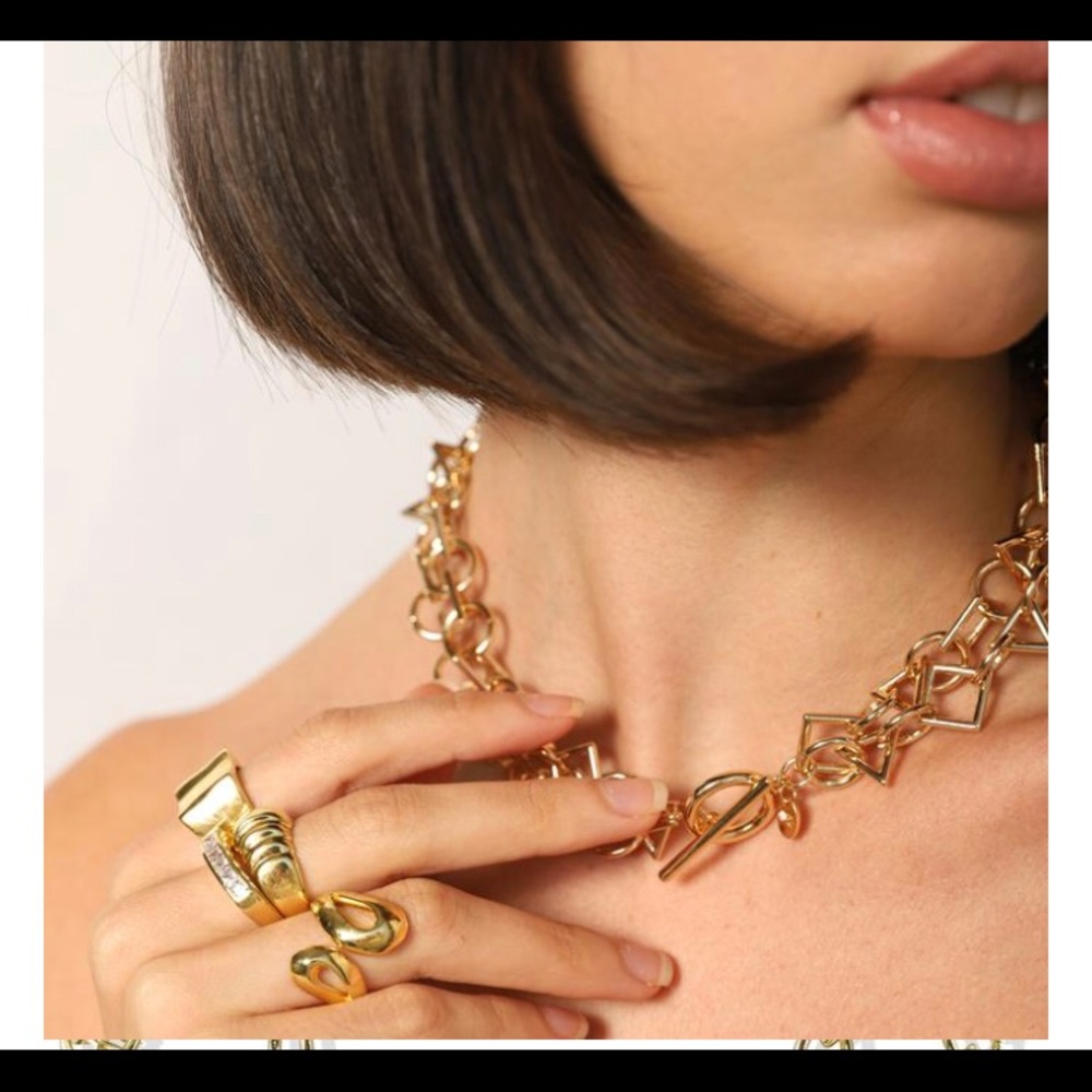 Argentovivo “ marquex” necklace. Brand new